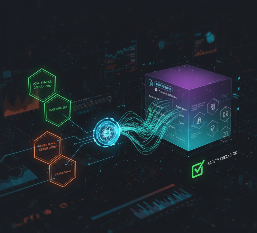 Synthetic ratio & portfolio controls